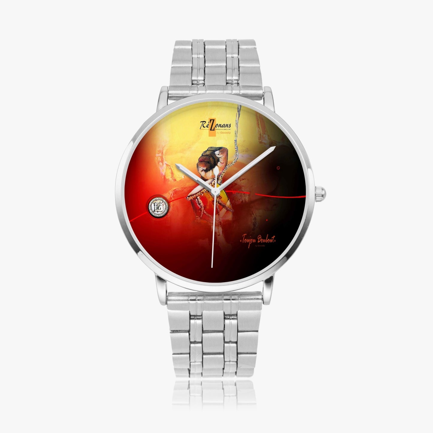 Montre acier ultra-mince "Toujoumawon"