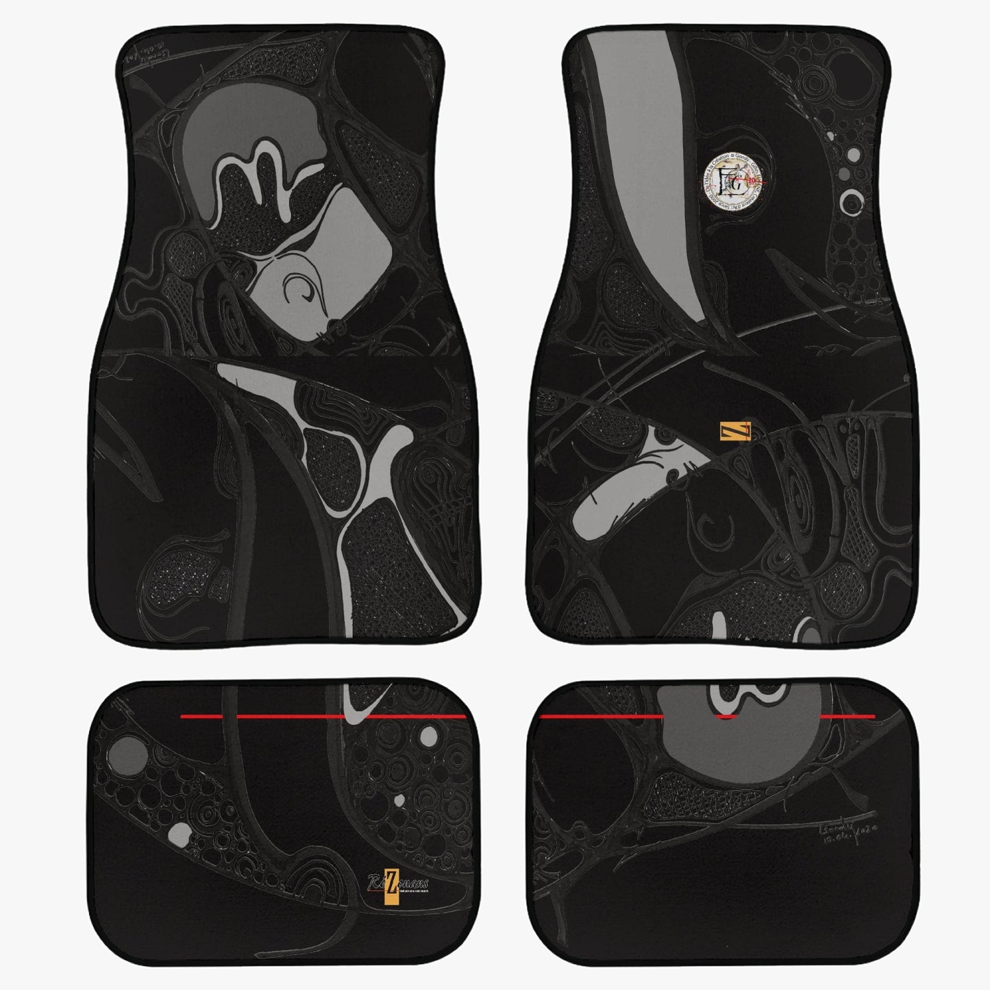 689. Car Floor Mats - 4Pcs