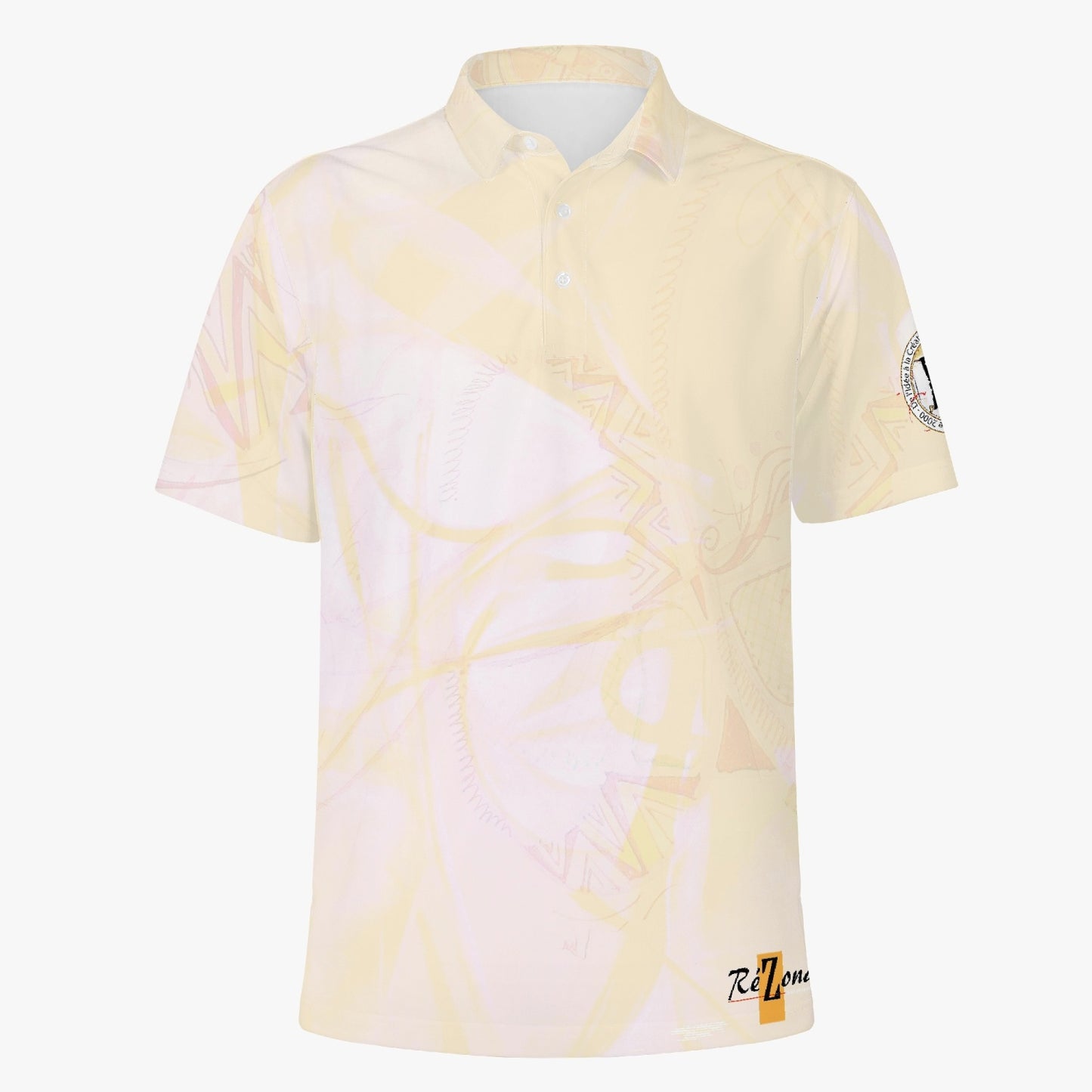 "Mixone" all-over polo shirt