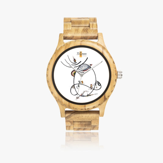 Natural wood watch "Linea"