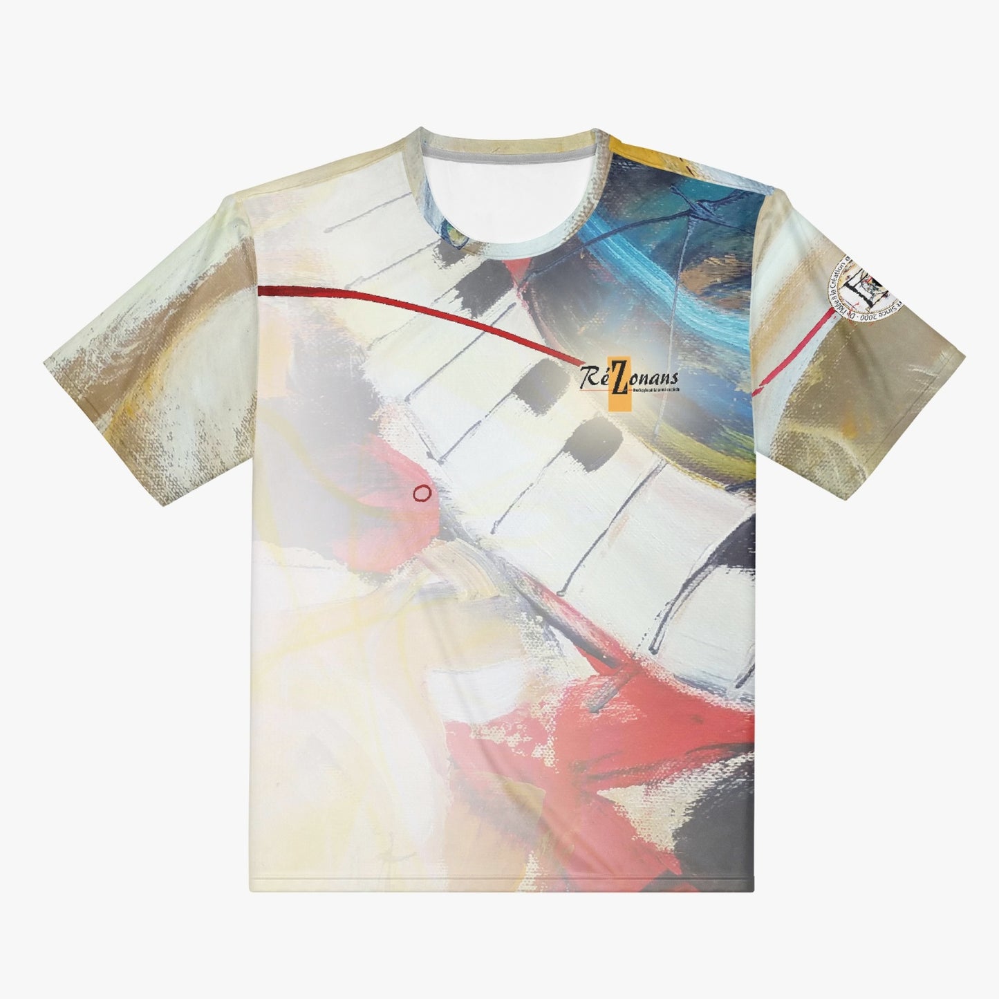 T-Shirt All-over "Pianoka"