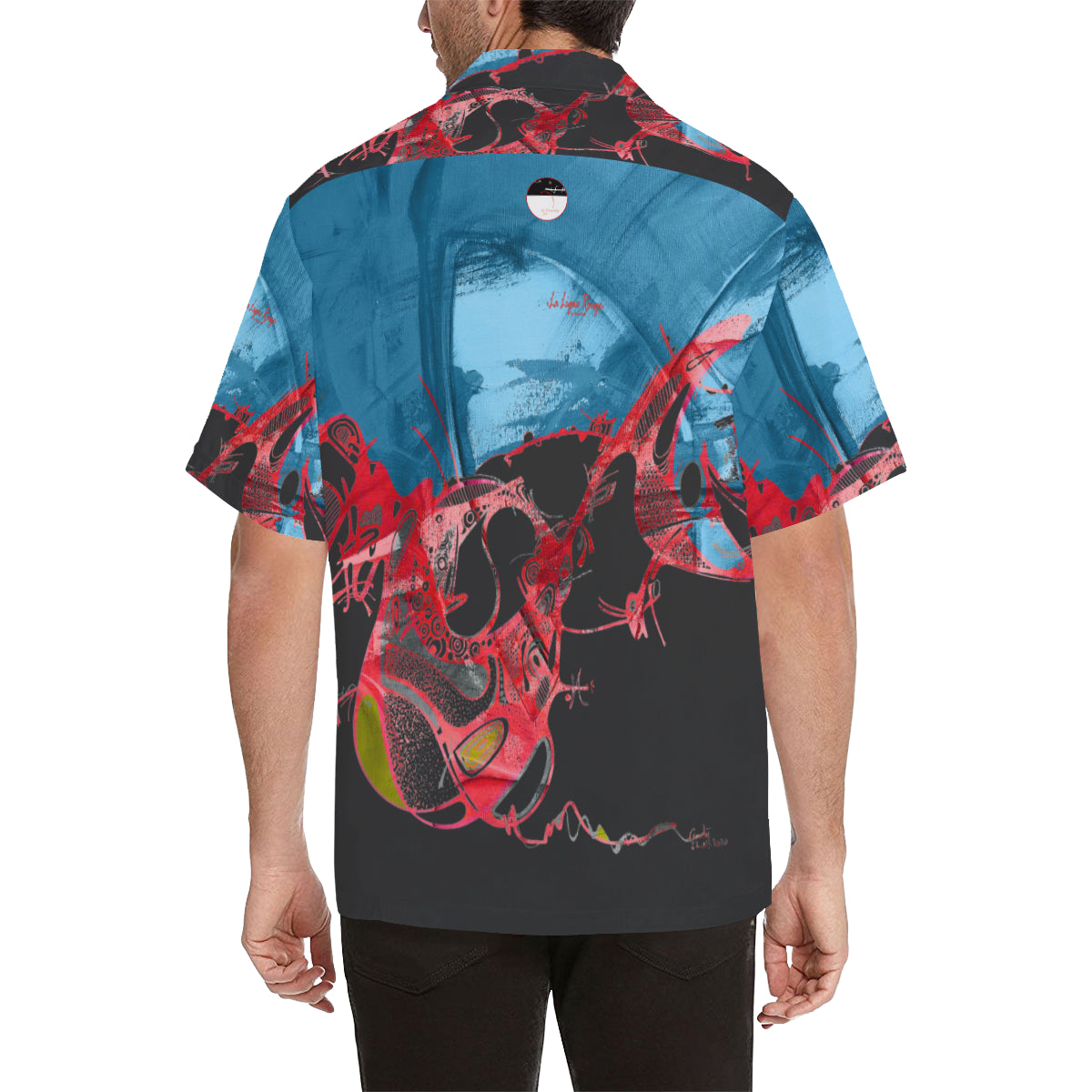 夏威夷衬衫“Sursoiblack”