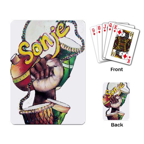 Playing cards "Sonjé"