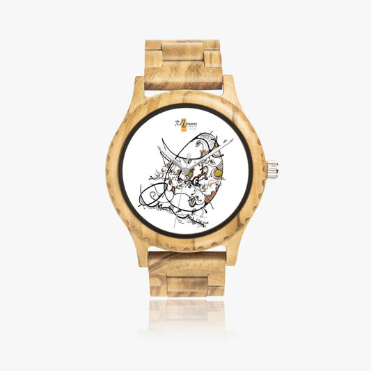 Natural wood watch "Kaomonde"