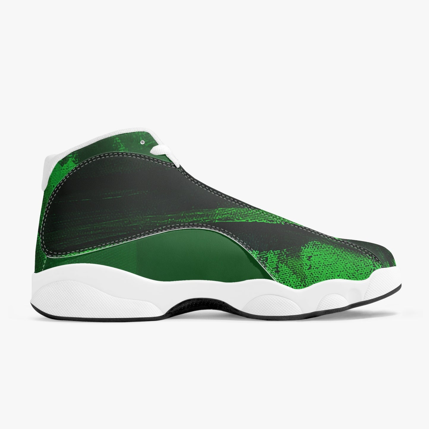 Sneakers di basket in pelle di fascia alta "Greenone"