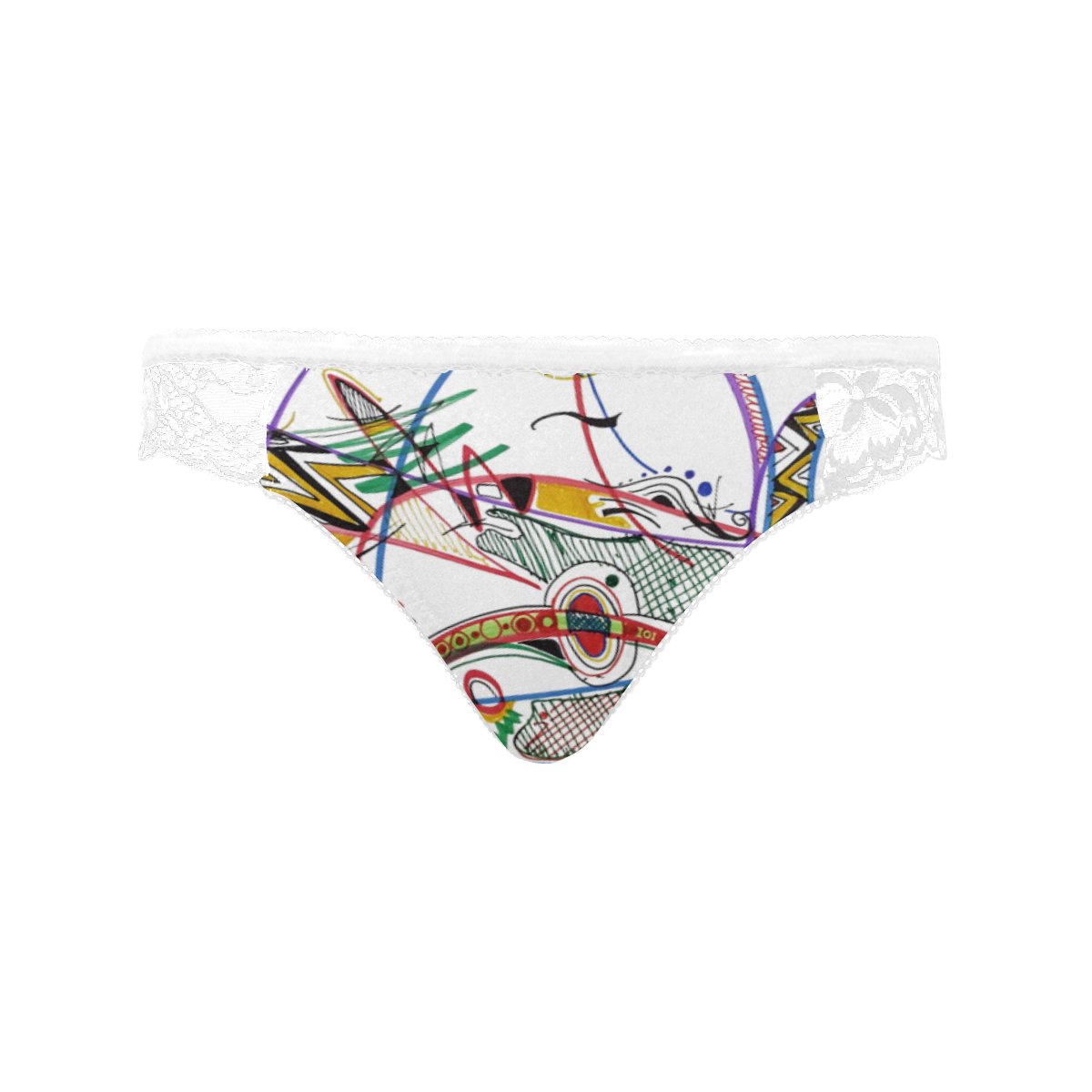 "Discerner" lace panties
