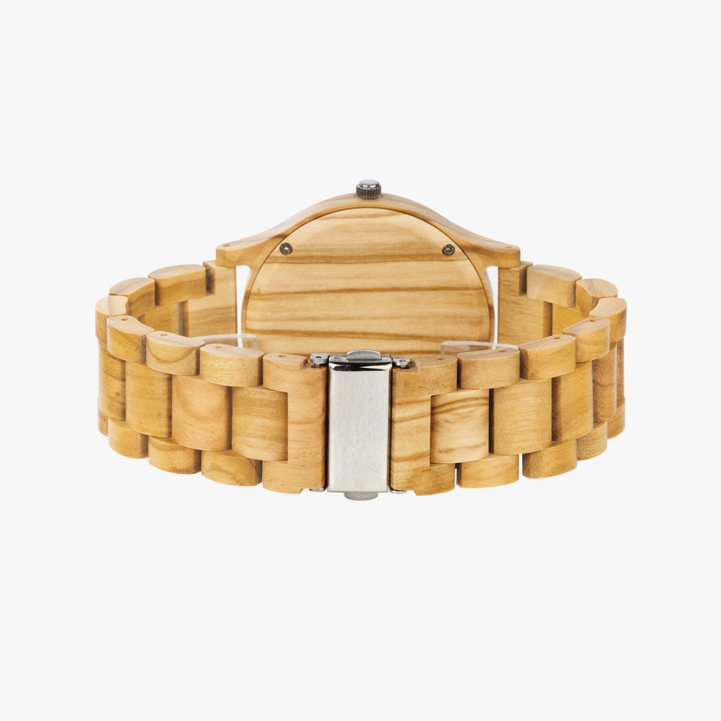 Reloj de madera natural "Pianoka"