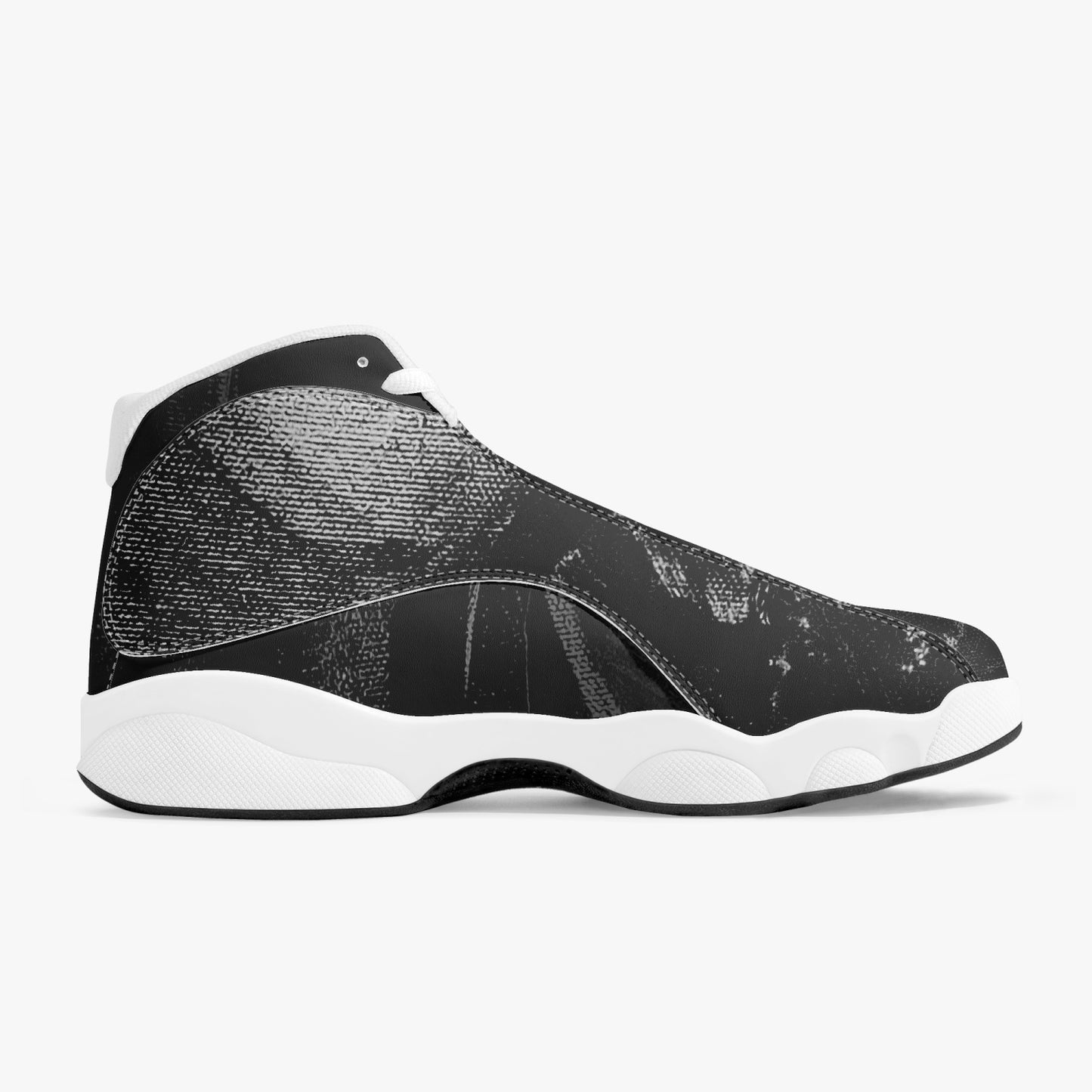Sneakers di basket in pelle di fascia alta "wak'grey" "