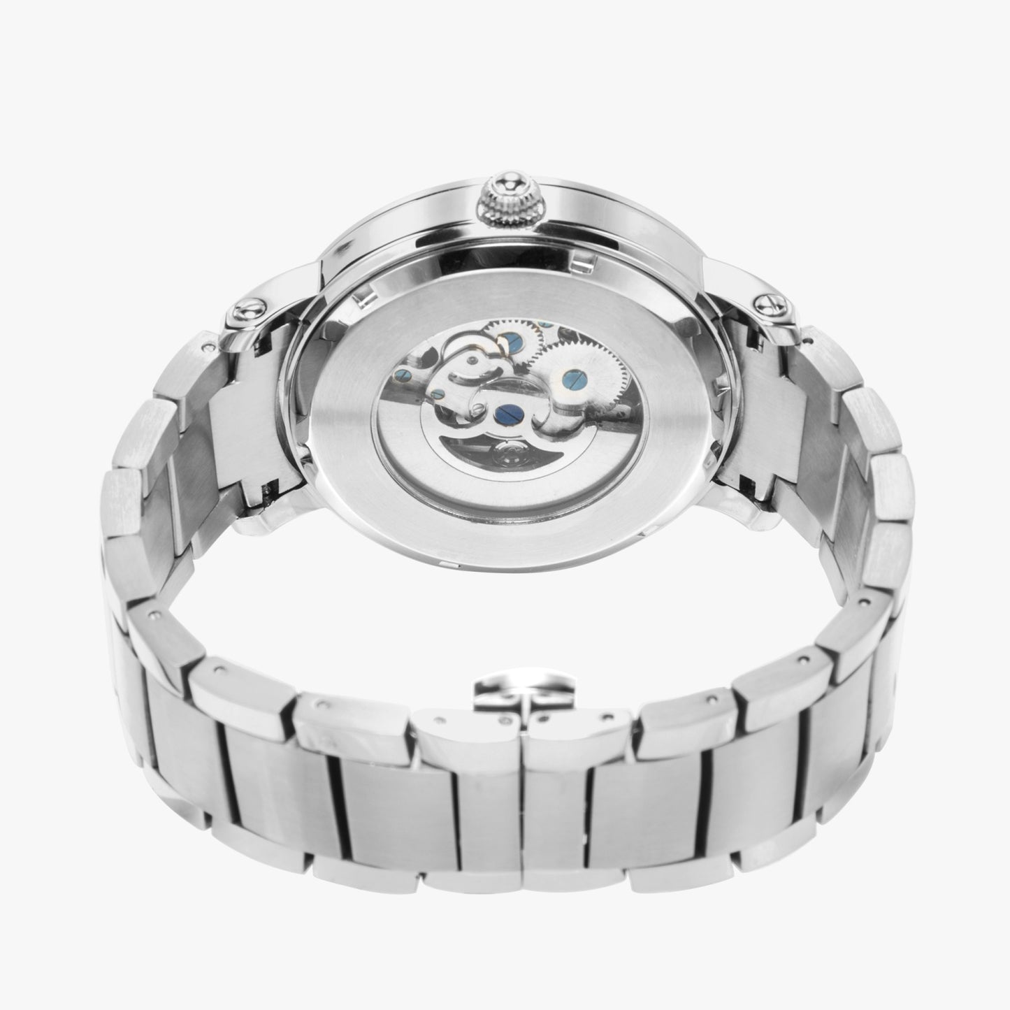Automatic watch with steel bracelet "Luciole" (with indicators)