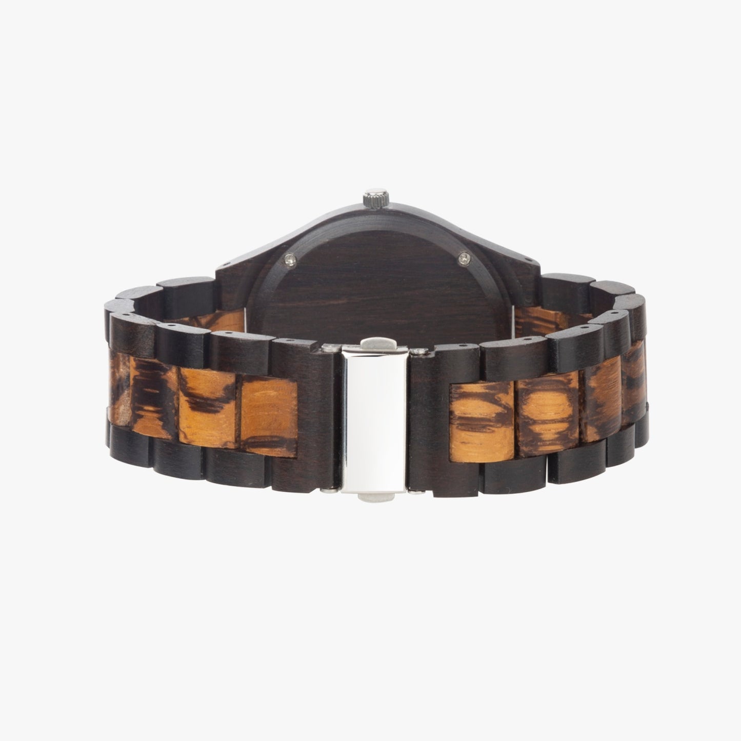 Contrasting natural wood watch "Chachala"
