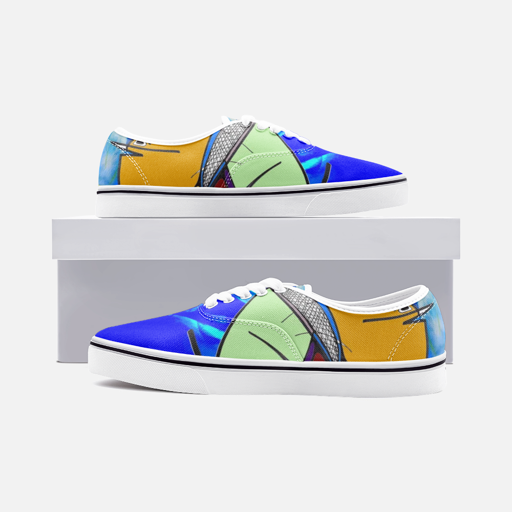 "Yolblé" unisex low-top moccasin trainers 2