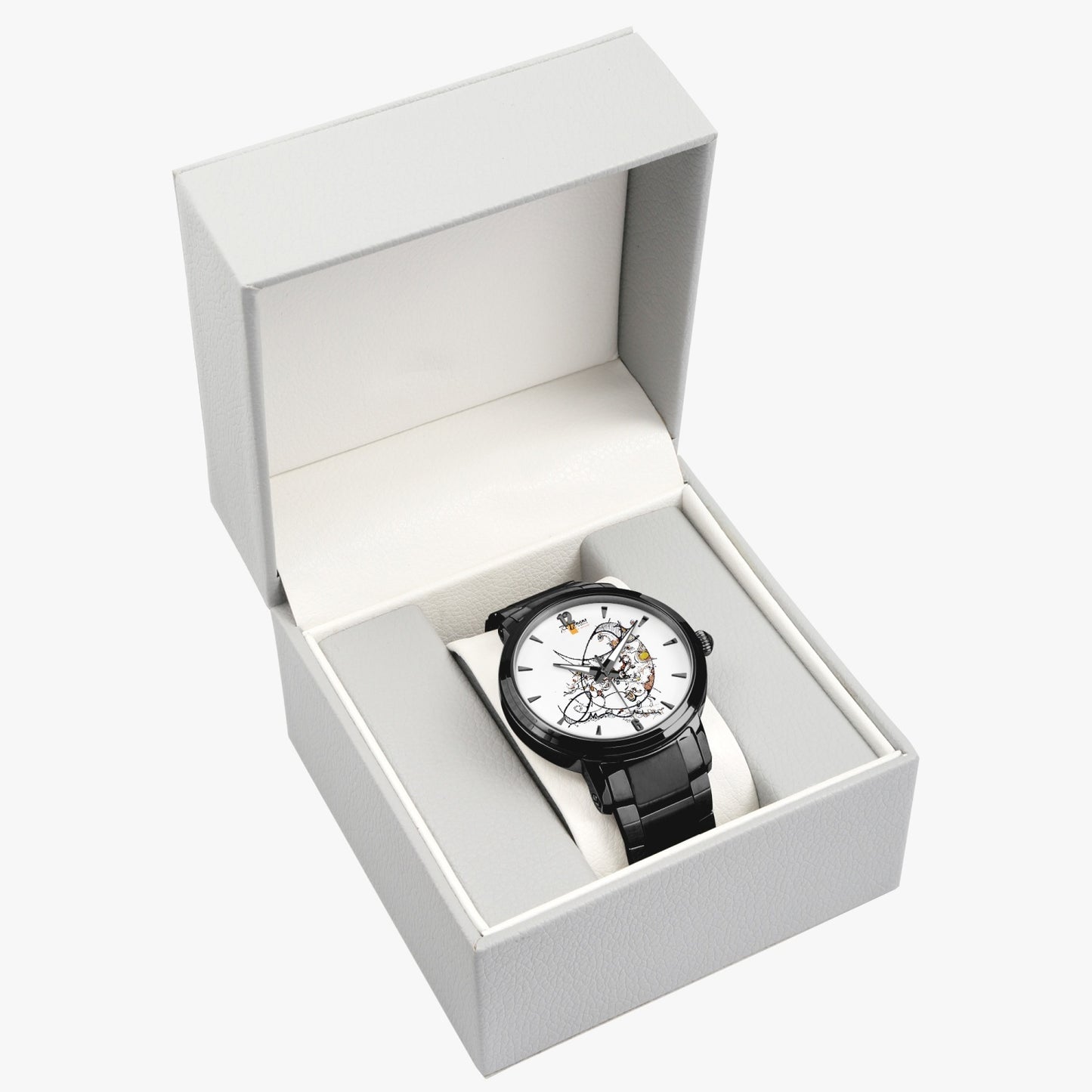 "Kaomond" steel bracelet automatic watch (with indicator)