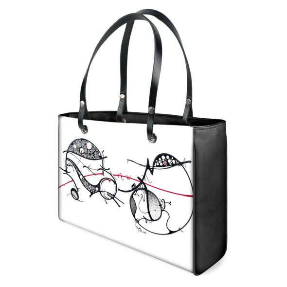 "La Ligne Rouge" handbag