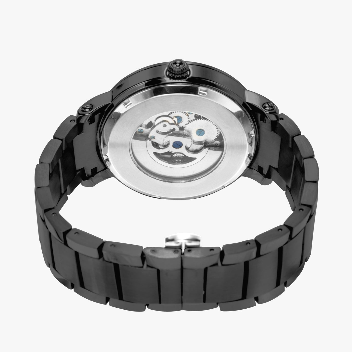 Automatic steel bracelet watch "Toujoufire" (with indicators)