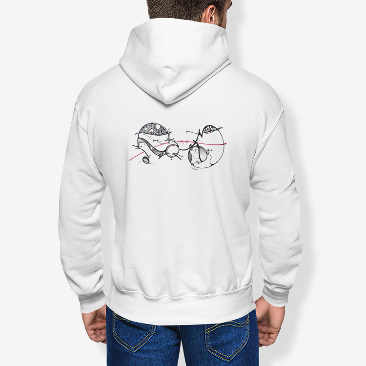 "The Red Line" sweater