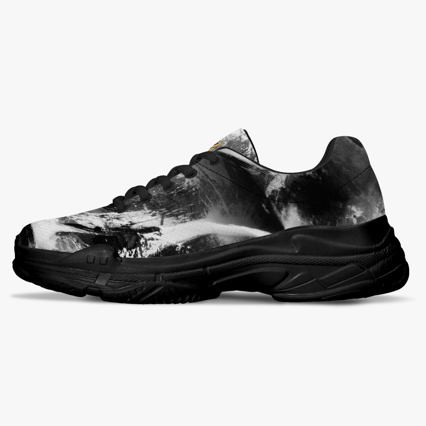 Sneakers "foschia" unisex (bianco / nero)