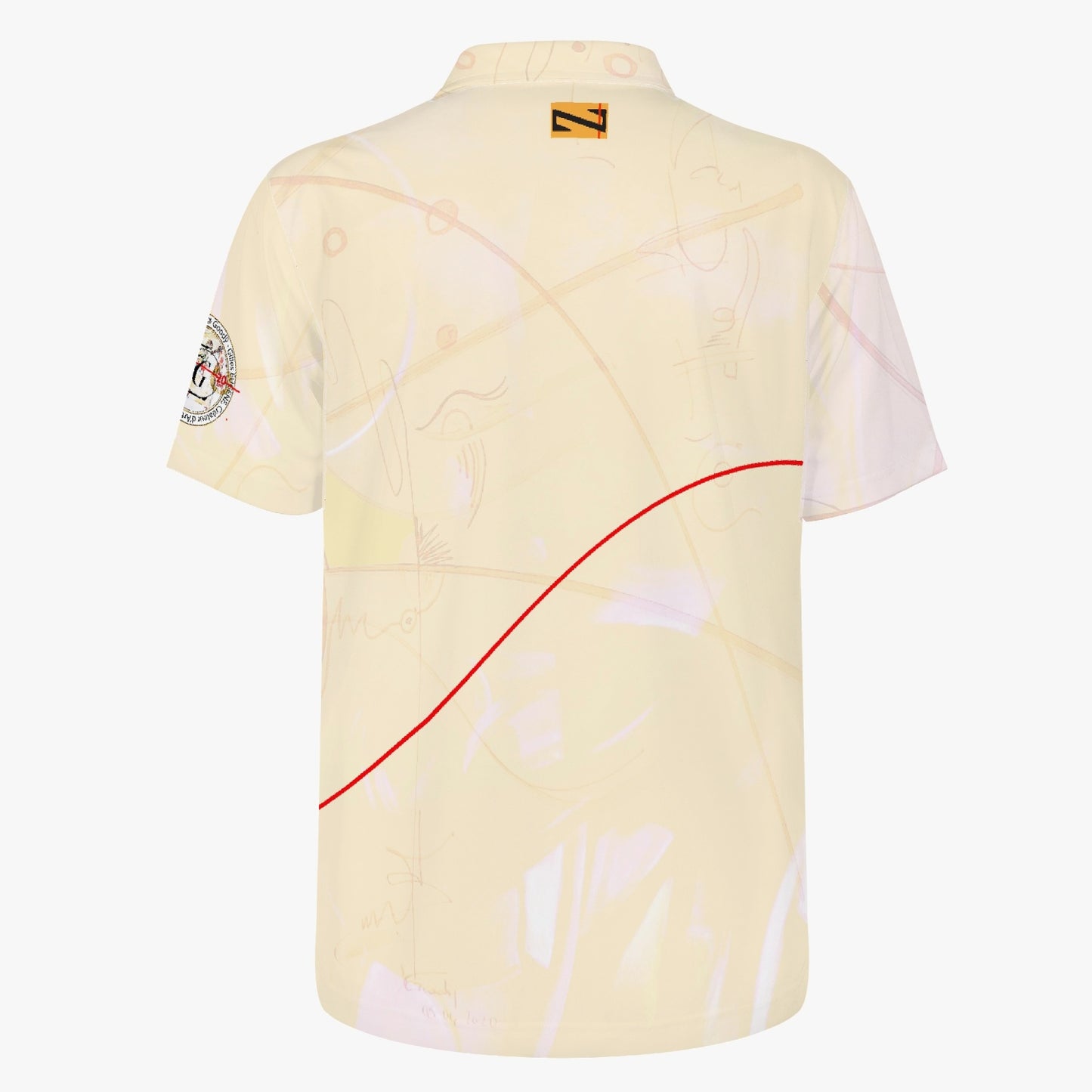 All-over "Marquerouge" polo shirt