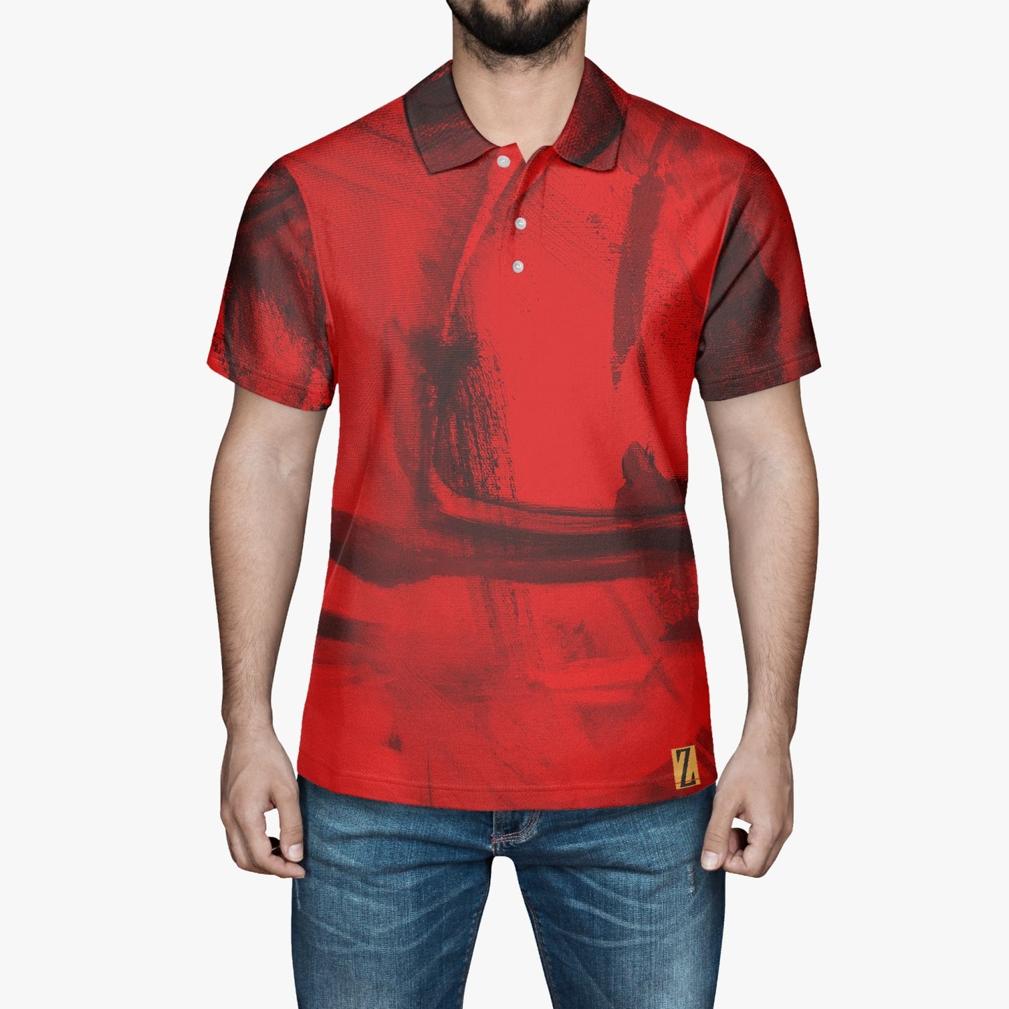 Polo all-over "Redpax"