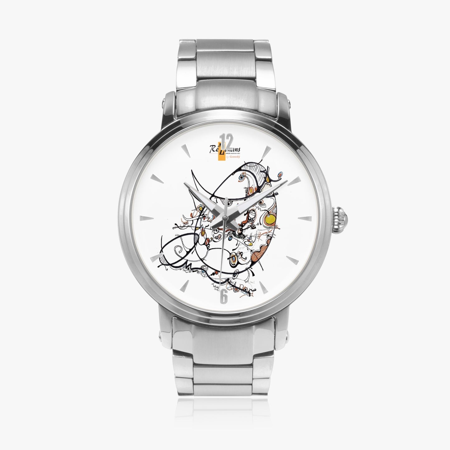 Automatisches Uhren-Stahlarmband "Kaomond" (mit Indikator)