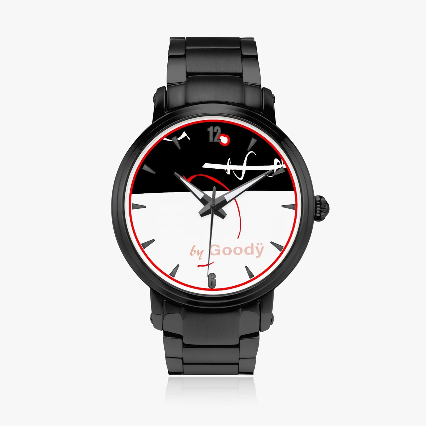 Automatic steel bracelet watch "Logola" (with indicators)