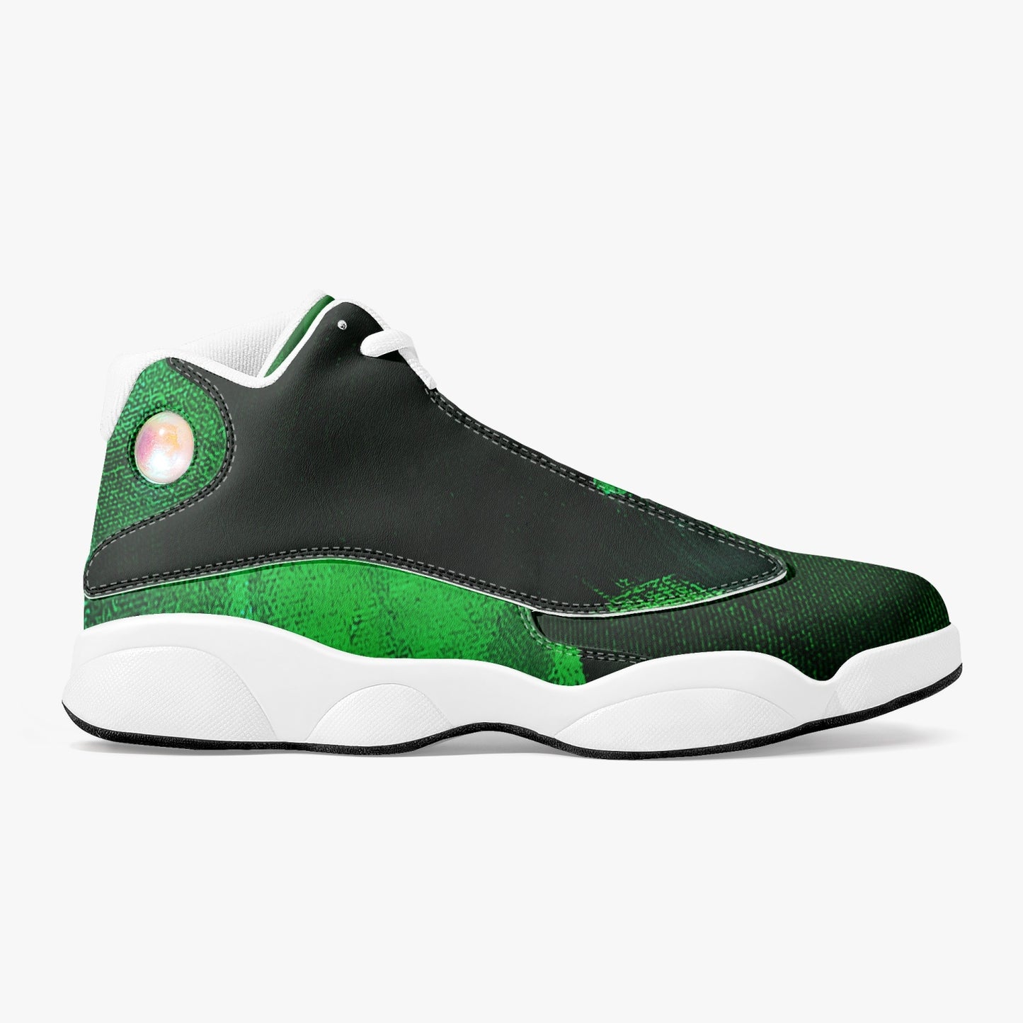 Sneakers di basket in pelle di fascia alta "Greenone"