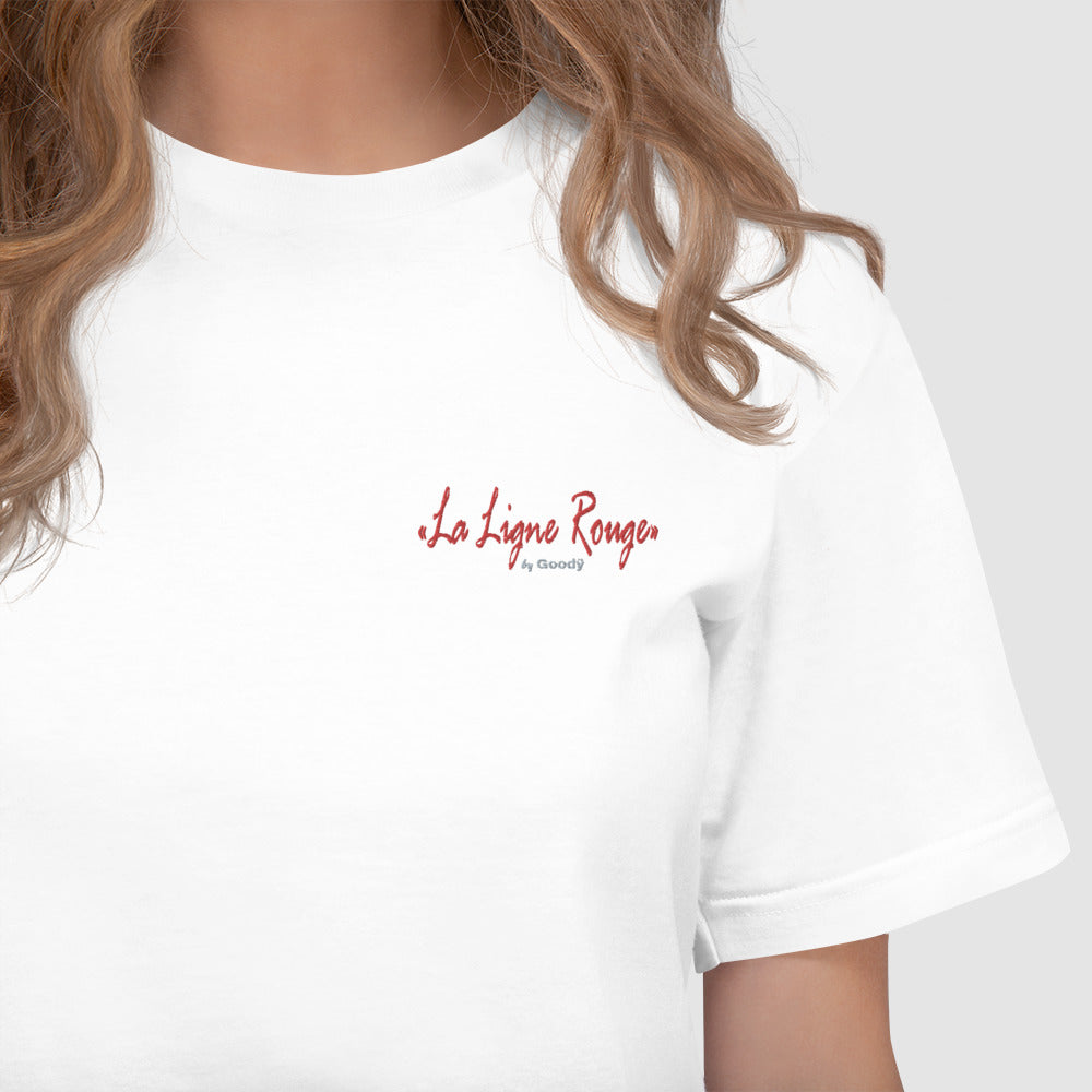 T-shirt Brodé "La Lignerouge"