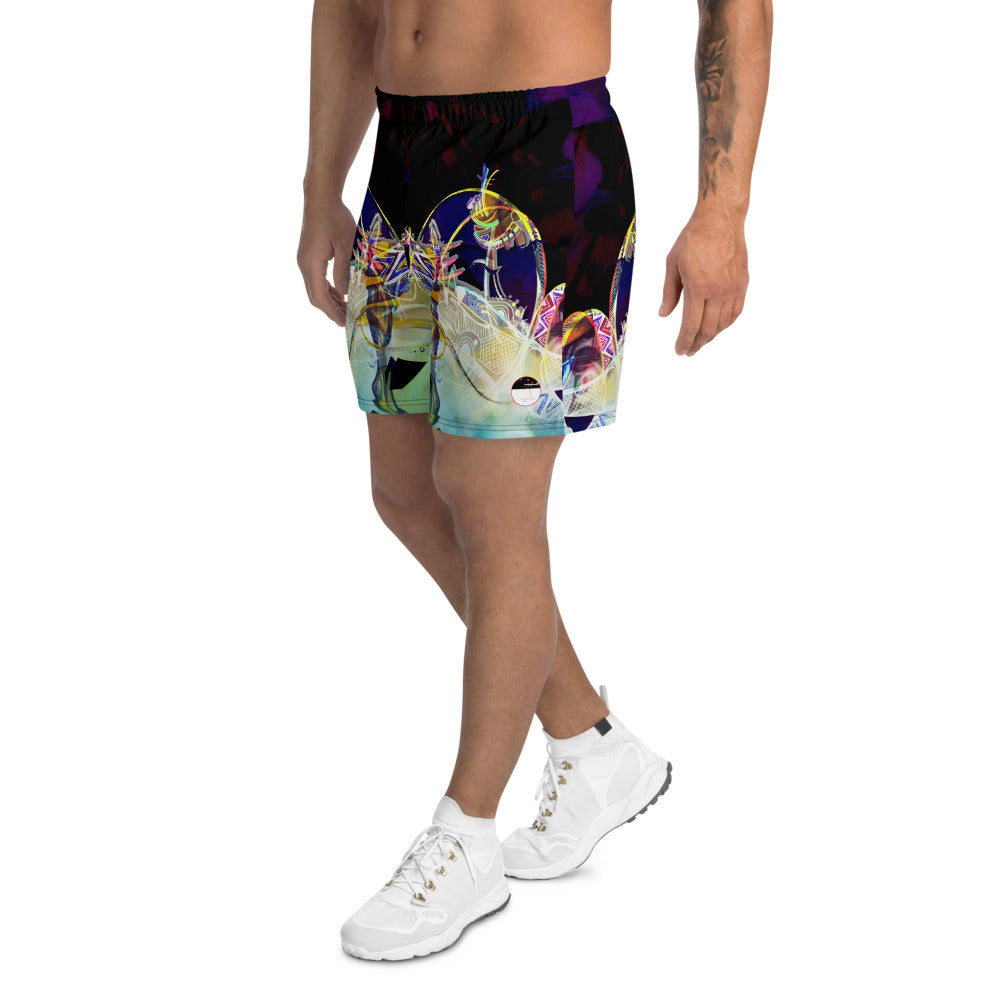 Men's "Purple" sports Bermuda shorts