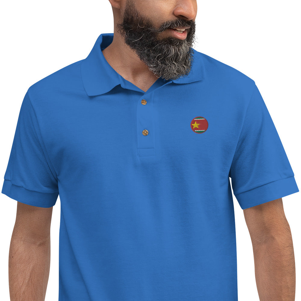 "Yelowstar" Embroidered Polo Shirt (H)