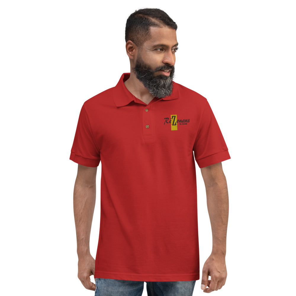 "RéZonans" Embroidered Polo Shirt (H)