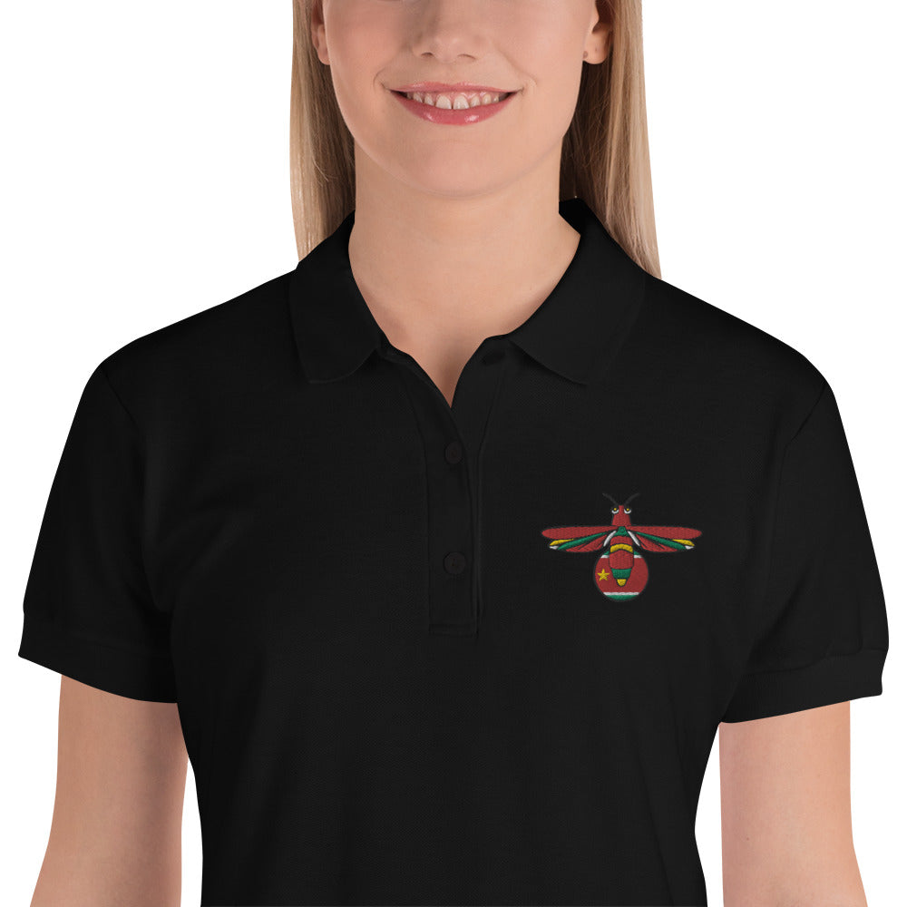 "Firefly" Embroidered Polo Shirt (F)