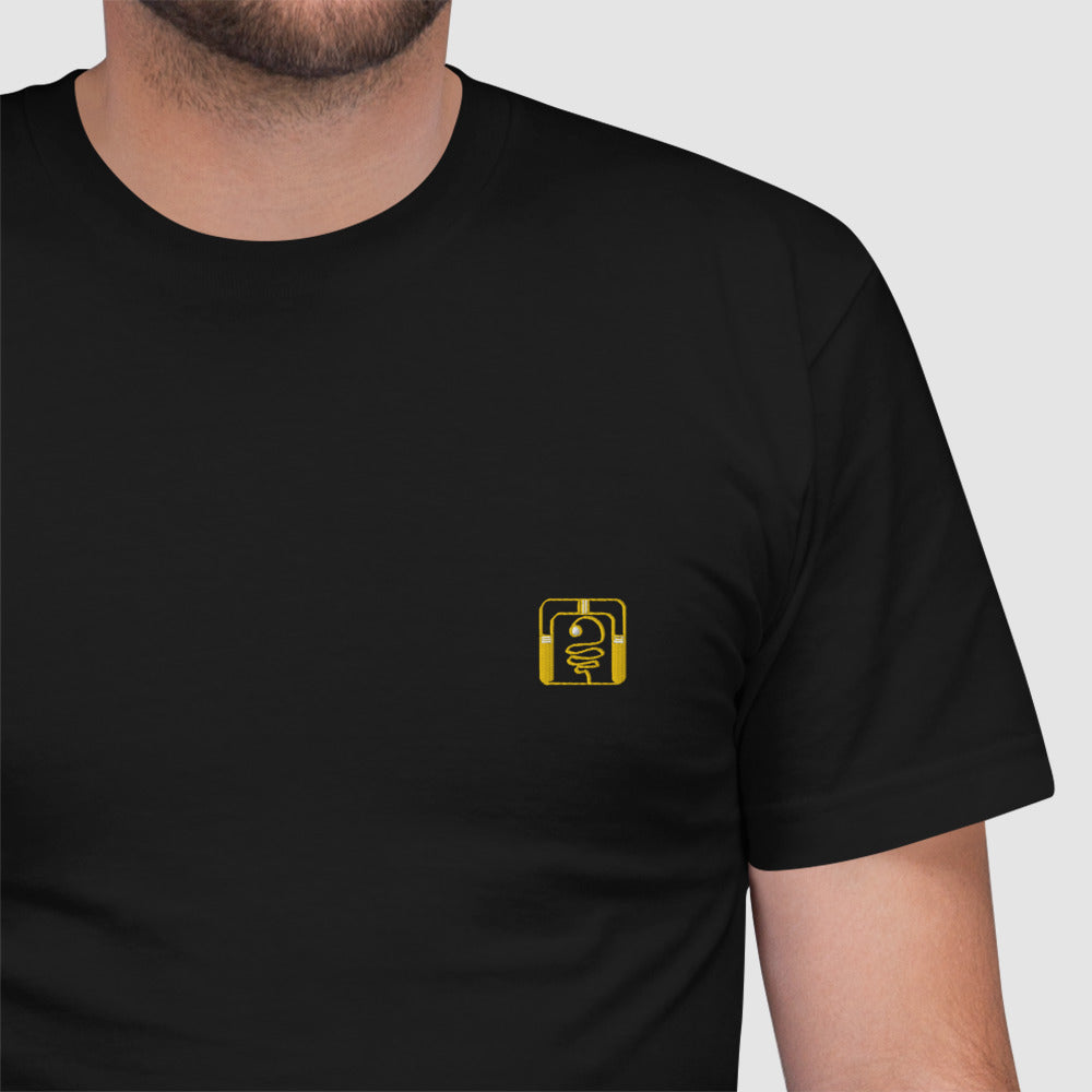 T-shirt ricamata "Ajmaq" (unisex)